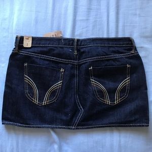 NWT Y2K Hollister Jean Mini Skirt Size 3